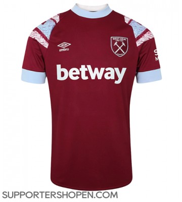 West Ham United Hemma Matchtröja 2022-23 Kortärmad